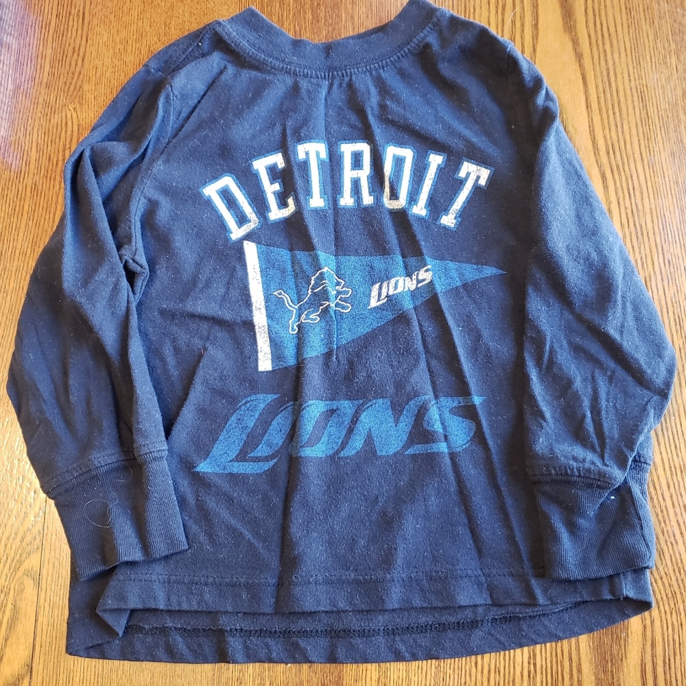 3/$10  NFL team apparel - Kids Detroit lions long sleeve tee